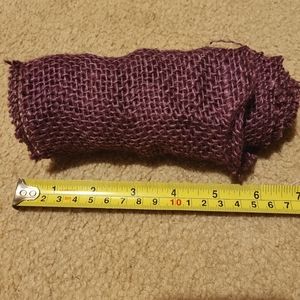 Burlap ribbon for crafting